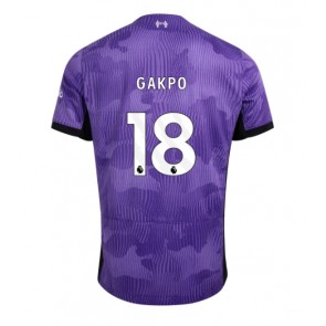 Liverpool Cody Gakpo #18 Replika Tredjetrøje 2023-24 Kortærmet